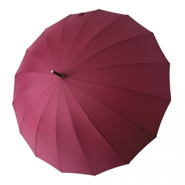 16-drutowy bordowy parasol automatyczny Airton 1622
