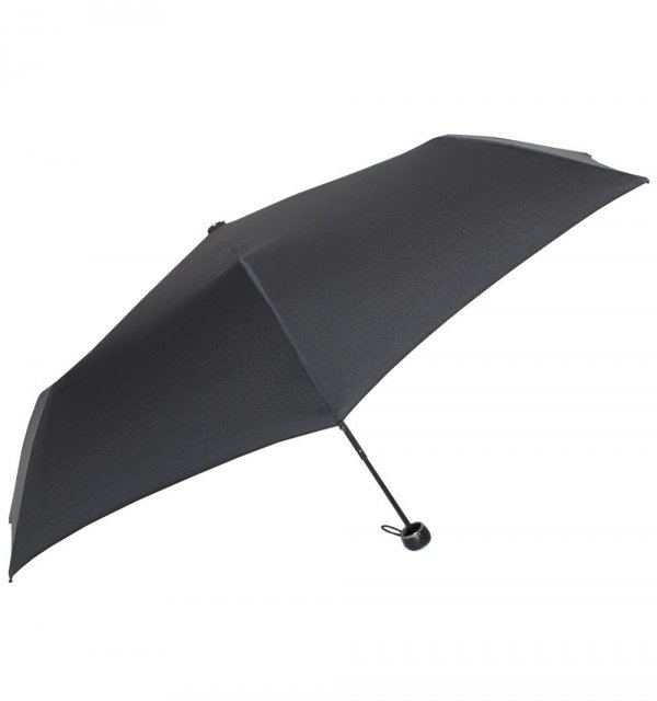 Czarna uniwersalna parasolka składana bez automatu DM351