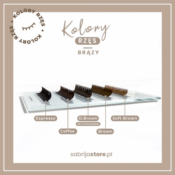 Premium Line by Sabrija 0,07 C  BLACK BROWN(D.Chocolate)