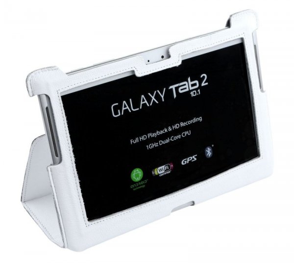 KOM0429 Etui białe dedykowane do Samsung Galaxy Tab P5100