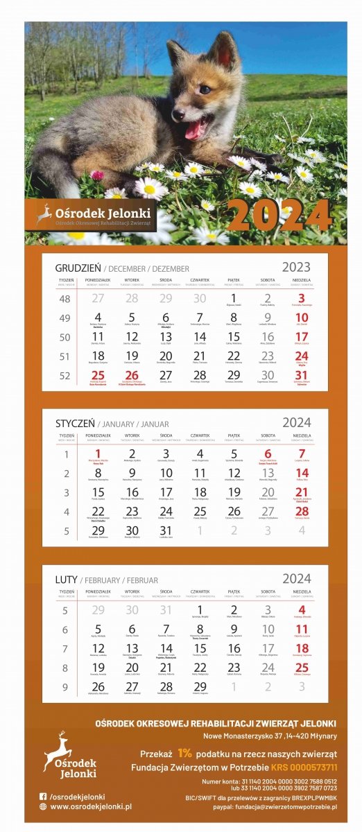 Kalendarz trójdzielny 2024 - #7