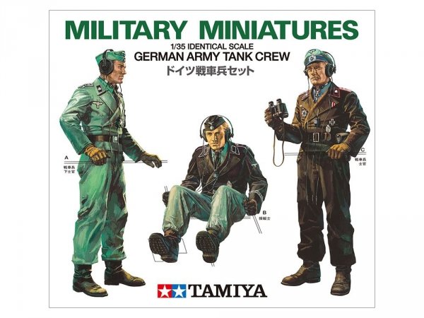 Tamiya 35001 German Army Tank Crew