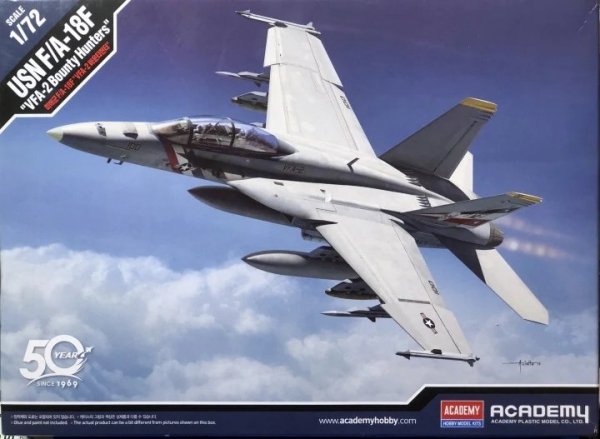 Academy 12567 USN F/A-18F &quot;VFA-2 Bounty Hunters&quot; - 1/72