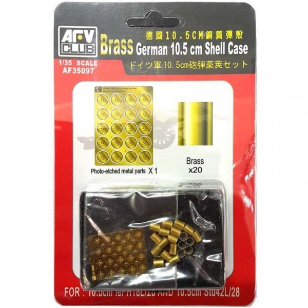 AFV Club AF35097 1/35 German 10,5cm Shell Case 1/35