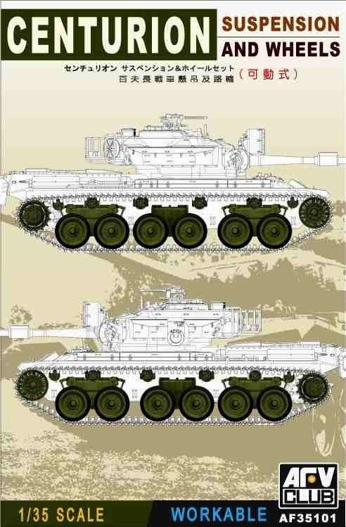 AFV Club AF35101 Centurion Sus.Whells 1/35