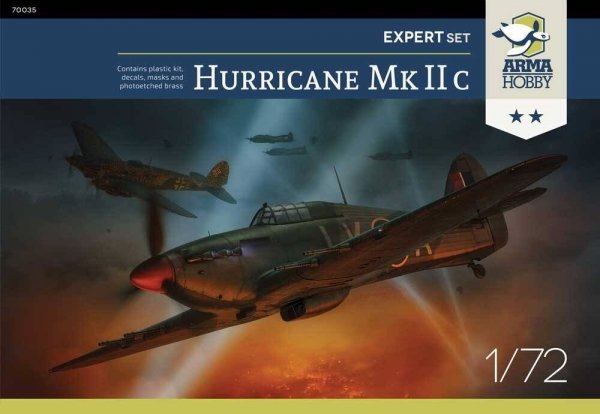 Arma Hobby 70035 Hurricane Mk. II c - Expert set 1/72