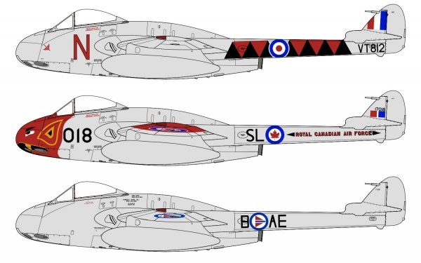 Airfix 06107 De Havilland Vampire F.3 1/48
