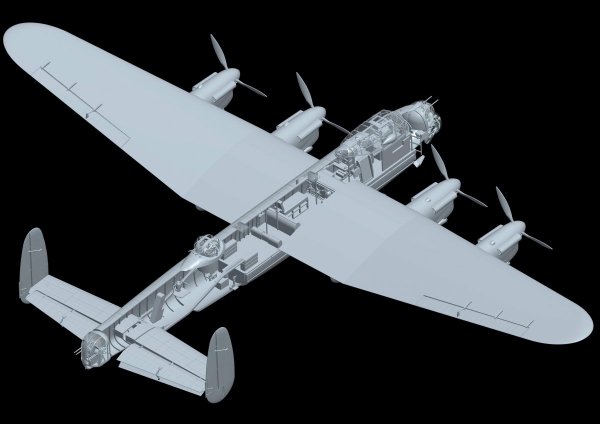 HK Models 01E010 1/32 Avro Lancaster B Mk. I