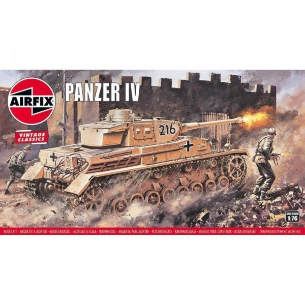 Airfix 02308V Panzer IV Tank  -1/76
