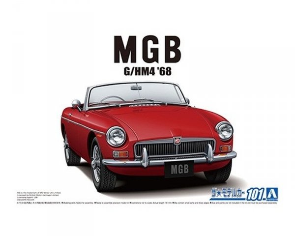 Aoshima 05685 BLMC G/HM4 MG-B MK-2 '68 1/24 