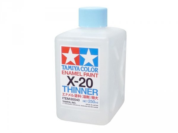 Tamiya 80040 X-20 Thinner (250ml)