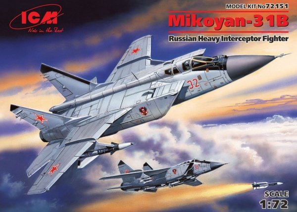 ICM 72151 Mig-31 Foxhound 1/72