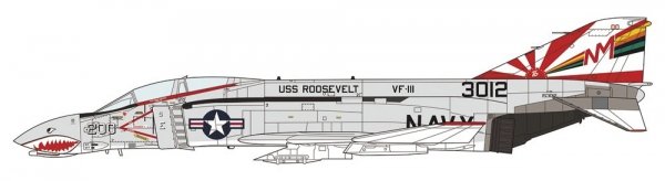 Hasegawa 07503 F-4B/N Phantom II &quot;VF-111 Sundowners CAG&quot; 1/48