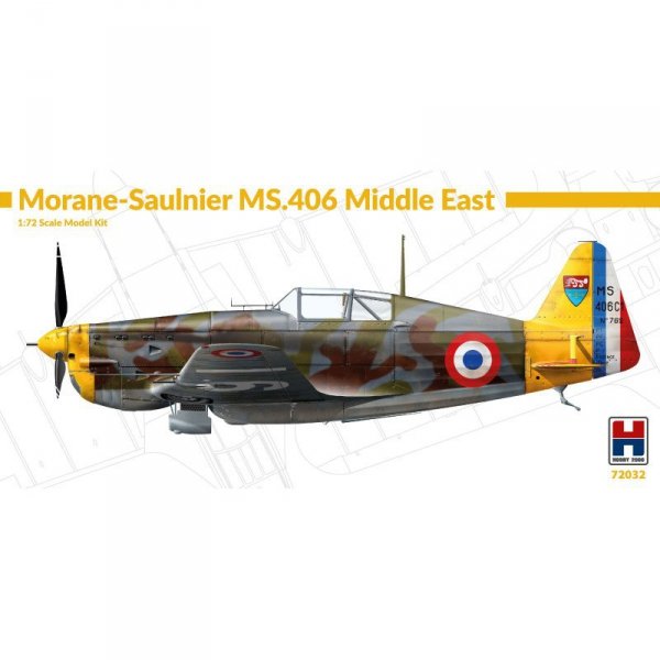 Hobby 2000 72032 Morane-Saulnier MS-406 Middle East