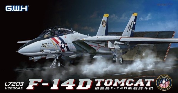 Great Wall Hobby L7203 F-14D US Navy VF-2 Bounty Hunters 1/72 