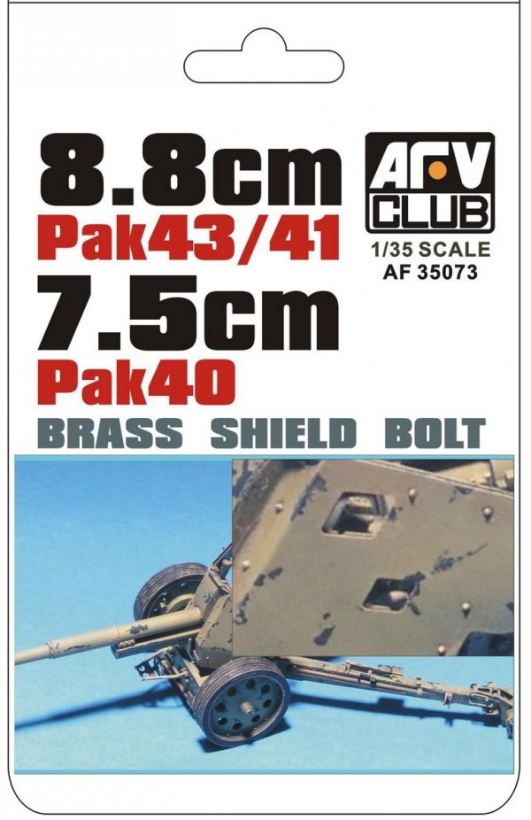 AFV Club AF35073 Brass For Pak 43/41 1/35