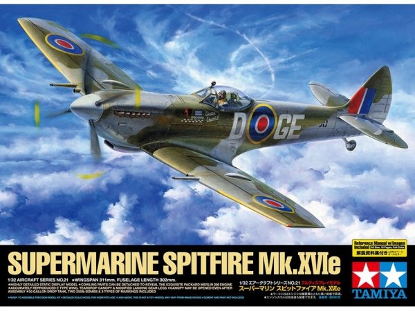 Tamiya 60321 1/32 Spitfire Mk.XVIe