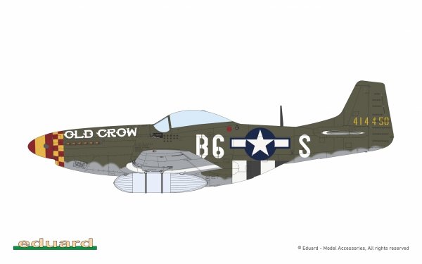 Eduard 7477 P-51D Mustang Weekend Edition 1/72