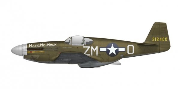 Arma Hobby 70068 F-6C Mustang 1/72