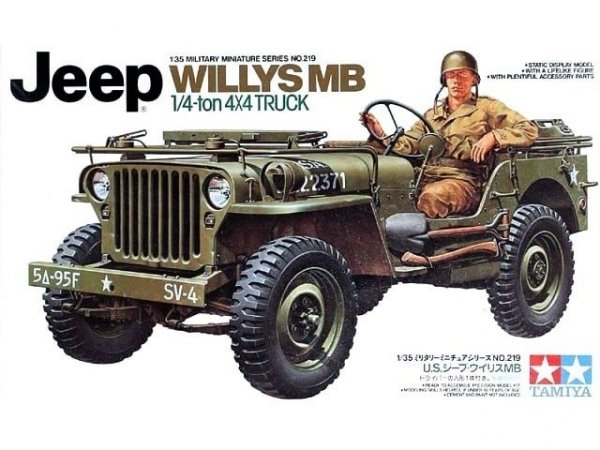 Tamiya 35219 Jeep Willys MB. 1/4-Ton Truck