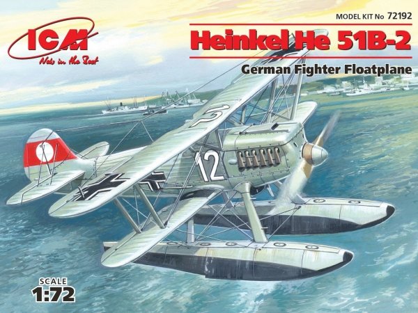 ICM 72192 Heinkel He-51B-2 1/72