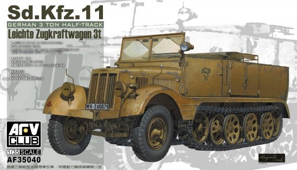 AFV Club AF35040 Sdkfz 11 3 Ton  1/35