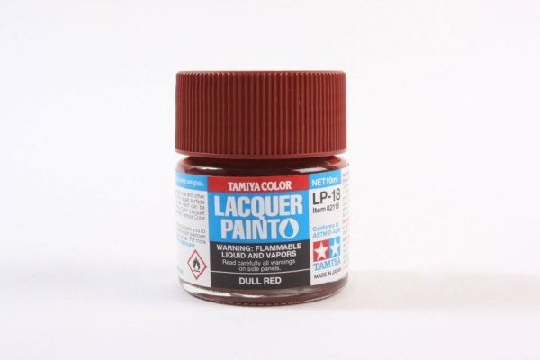 Tamiya 82118 LP-18 Dull Red 10 ml