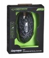 Mysz Esperanza Lightning EGM211R (optyczna; 2400 DPI; kolor czarny)
