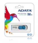Pendrive ADATA C008 AC008-32G-RWE (32GB; USB 2.0; kolor biały)