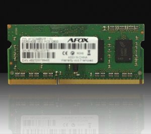 Pamięć AFOX SO-DIMM DDR3 8G 1600MHZ LV 1,35V AFSD38BK1L