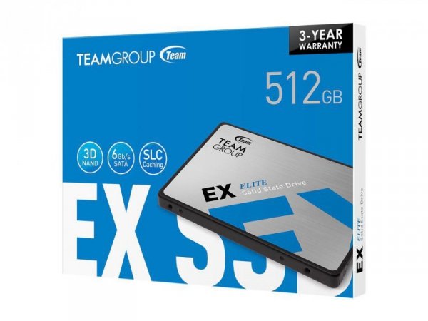 Dysk SSD Team Group EX2 2,5&quot; 512GB SATA