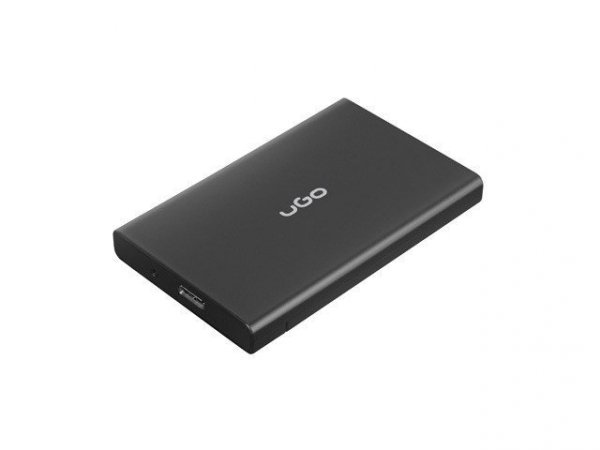 Obudowa na dysk UGO Marapi SL130 UKZ-1531 (2.5&quot;; Micro USB 3.0; Poliwęglan ABS; kolor czarny)