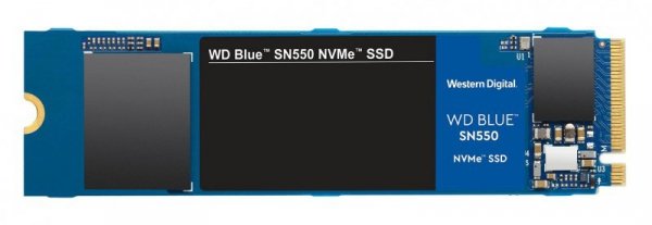 Dysk SSD WD Blue SN550 WDS250G2B0C (250 GB ; M.2; PCIe NVMe 3.0)