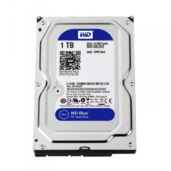 Dysk HDD WD Blue WD10EZRZ (1 TB ; 3.5&quot;; 64 MB; 5400 obr/min)