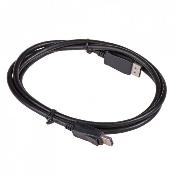 Kabel Akyga AK-AV-10 (DisplayPort M - DisplayPort M; 1,8m; kolor czarny)