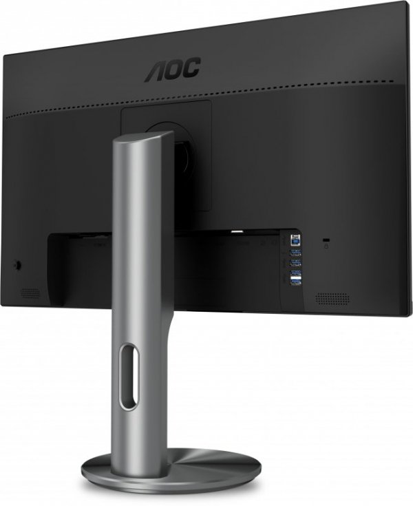 Monitor AOC I2490PXQU/BT (23,8&quot;; IPS/PLS; FullHD 1920x1080; DisplayPort, HDMI, VGA; kolor czarny)