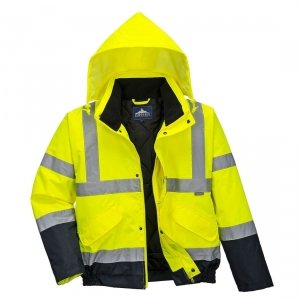 Kurtka HI-VIS Portwest Bomber [S266]