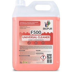 Uniwersalny kwasowy koncentrat do czyszczenia sanitariatów Biopur F500 5L