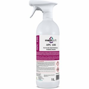 Płyn do dezynfekcji powierzchni Medisoft APC 100 1L w sprayu