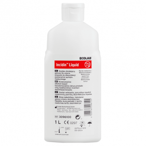 Środek do dezynfekcji powierzchni Ecolab Incidin Liquid, 1L 