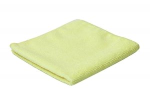 Ścierka 40x40 CleanPRO, żółta, 220g/m2