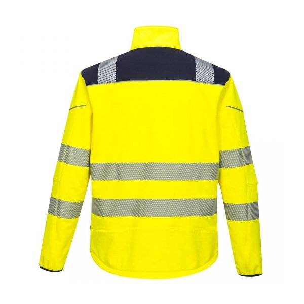 Kurtka robocza softshell ostrzegawcza Portwest PW3 T402