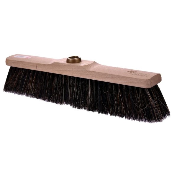 Szczotka do zamiatania 40cm z drewnianym kijem