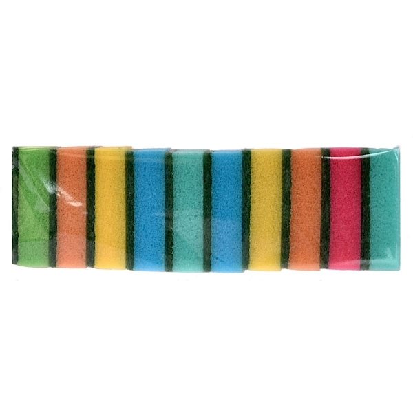 Gąbka do naczyń 8x5cm opakowanie 10 szt.