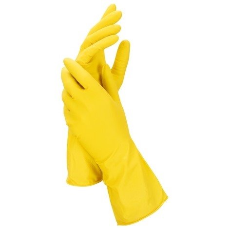 Rękawice gospodarcze ochronne Mercator yellow, żółte, r.XL