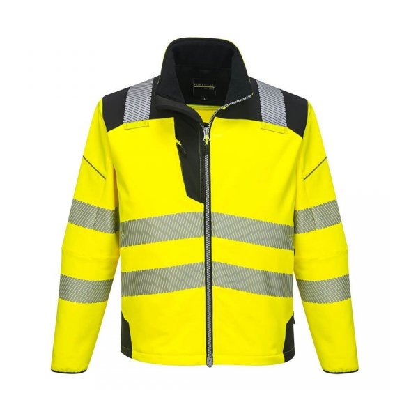 Kurtka robocza softshell ostrzegawcza Portwest PW3 T402
