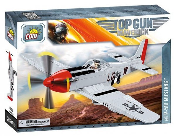Klocki Top Gun P-51D Mustang 1/35