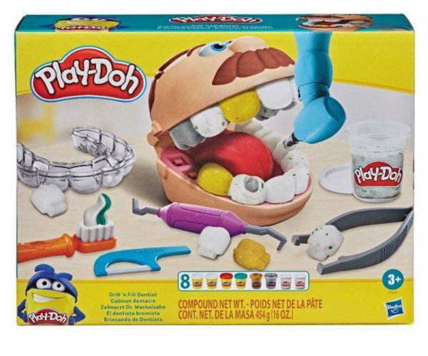 Zestaw z masą plastyczną PlayDoh - Dentysta Nowy