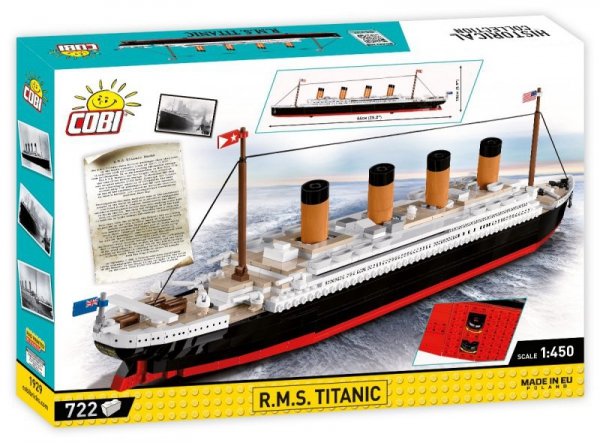 722 elementów RMS Titanic 1:450