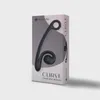 Snail Vibe - Podwójny Wibrator Stymulujący Punkt-G Curve Czarny
